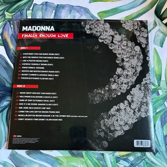 Madonna Finally Enough Love vinyl NWT - Picture 3 of 4